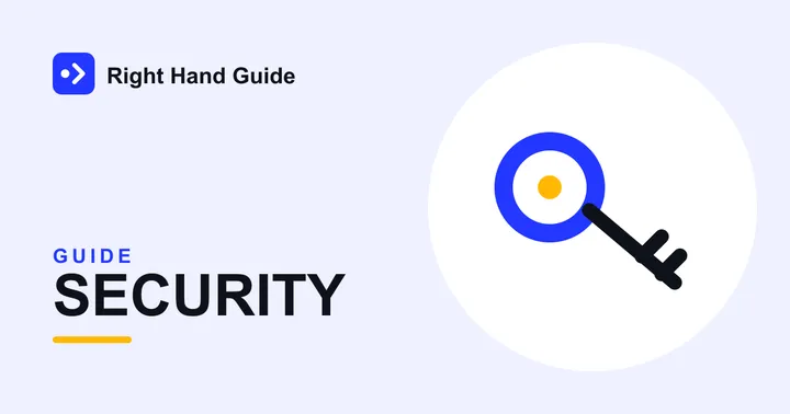 Illustration of a key, representing safe account access