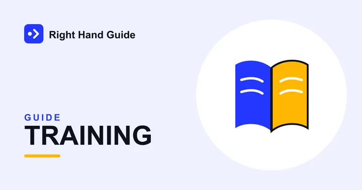 Illustration of an open book, representing training and procedures