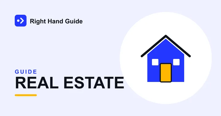 Illustration of a house, representing real estate